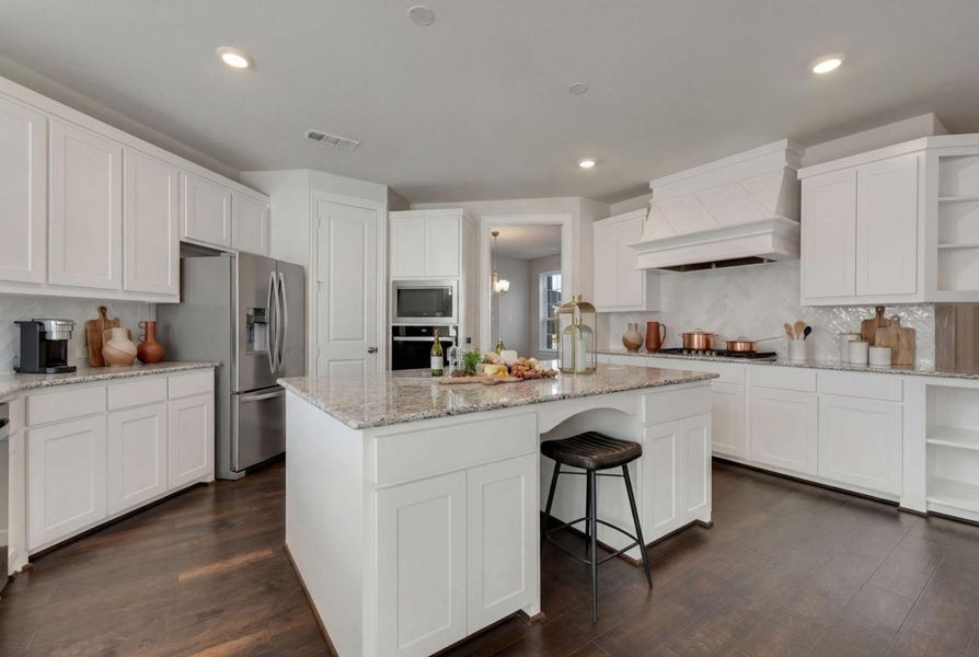 Furnished interior view inside a new home in Somercrest, Midlothian (Image 11).