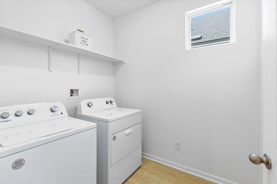 Furnished interior view inside a new home in Brooks Ranch, Kyle (Image 6).