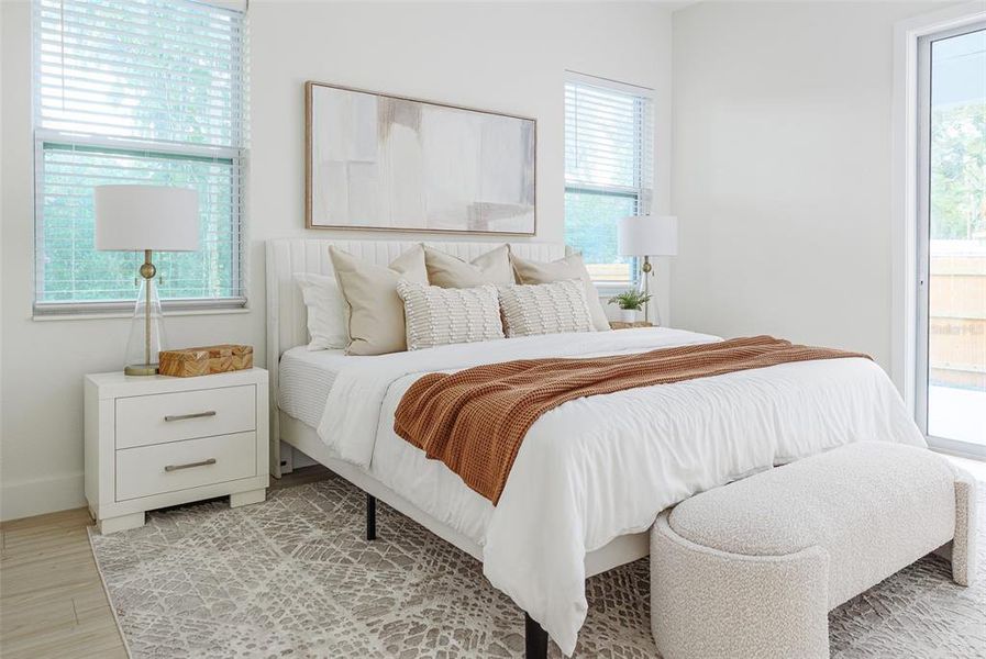 Furnished interior view inside a new home in , Bartow (Image 41). Furnished interior view inside a new home in , Bartow (Image 41).