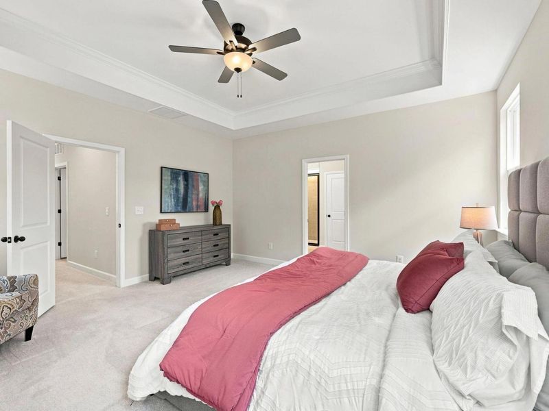 Furnished interior view inside a new home in Forestville Yard, Knightdale (Image 25).