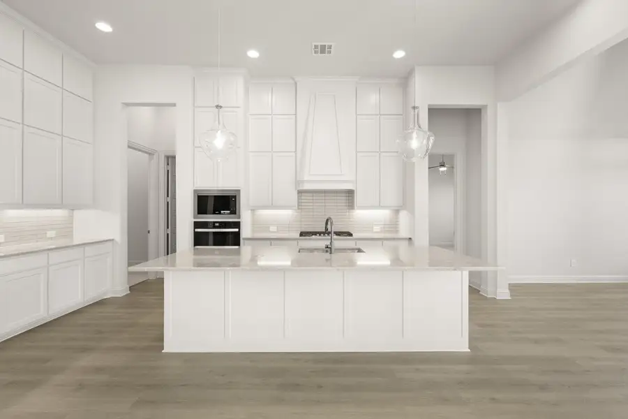 Furnished interior view inside a new home in BridgeWater - Phase 1, Midlothian (Image 9).