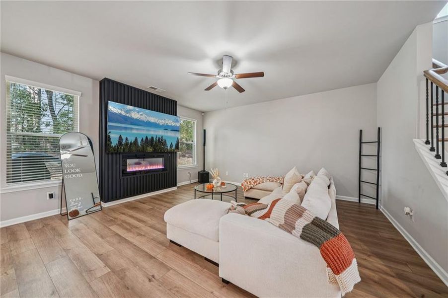 Furnished interior view inside a new home in North Hampton, Hampton (Image 34).