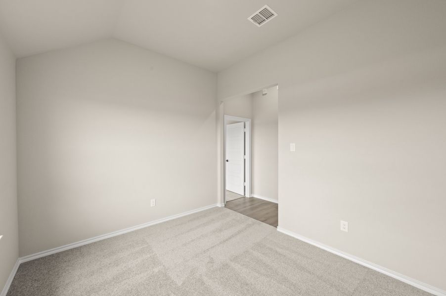 Spacious, unfurnished interior of a new home in Meadow Park at The Meadows, Ponder (Image 26). Spacious, unfurnished interior of a new home in Meadow Park at The Meadows, Ponder (Image 26).