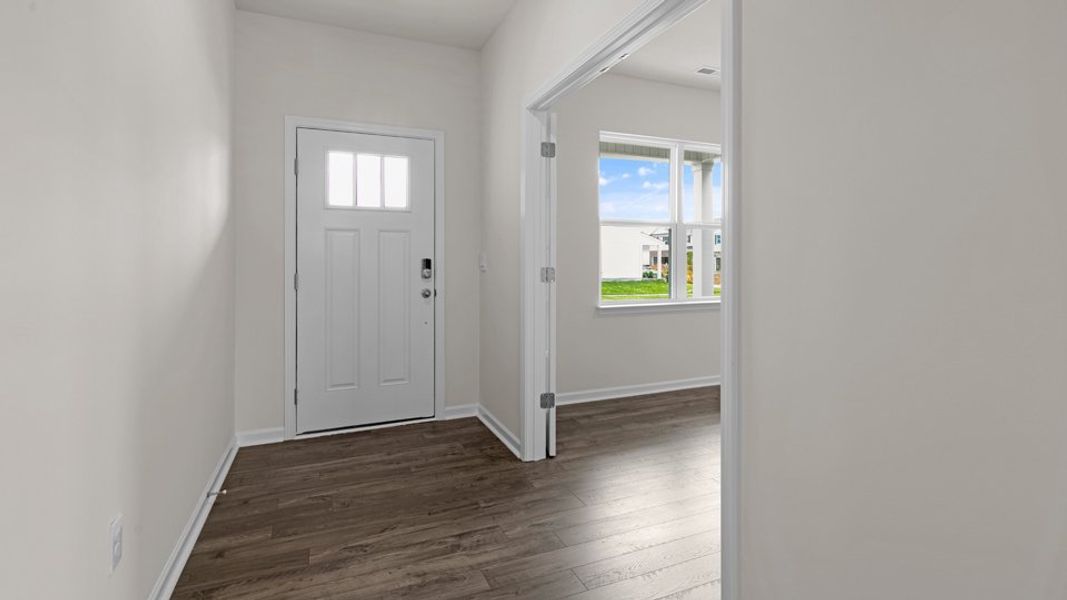Spacious, unfurnished interior of a new home in The Reserve at Prestleigh, Wake Forest (Image 9).
