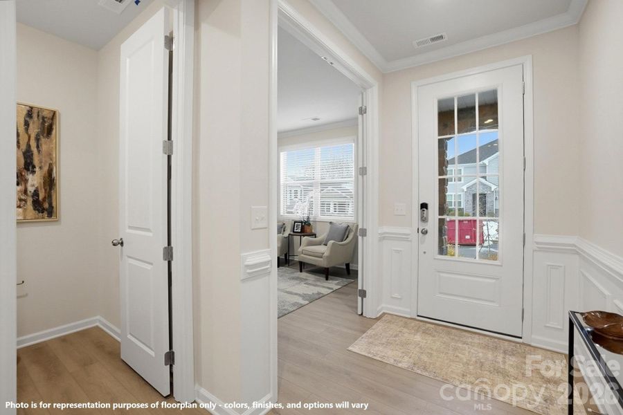 Photo is for representation purposes of floorplan only - colors, finishes, and options will vary