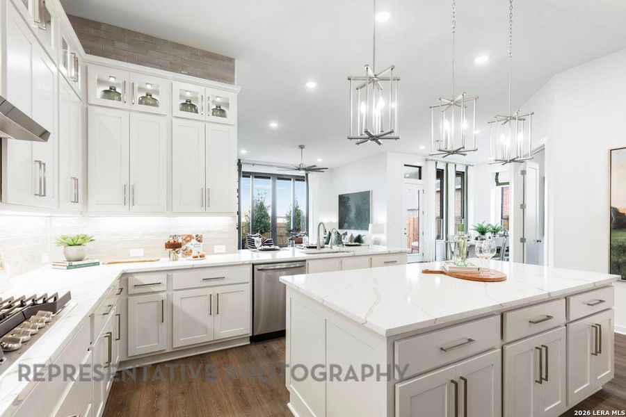 Furnished interior view inside a new home in The Ranches at Creekside, Boerne (Image 4). Furnished interior view inside a new home in The Ranches at Creekside, Boerne (Image 4).