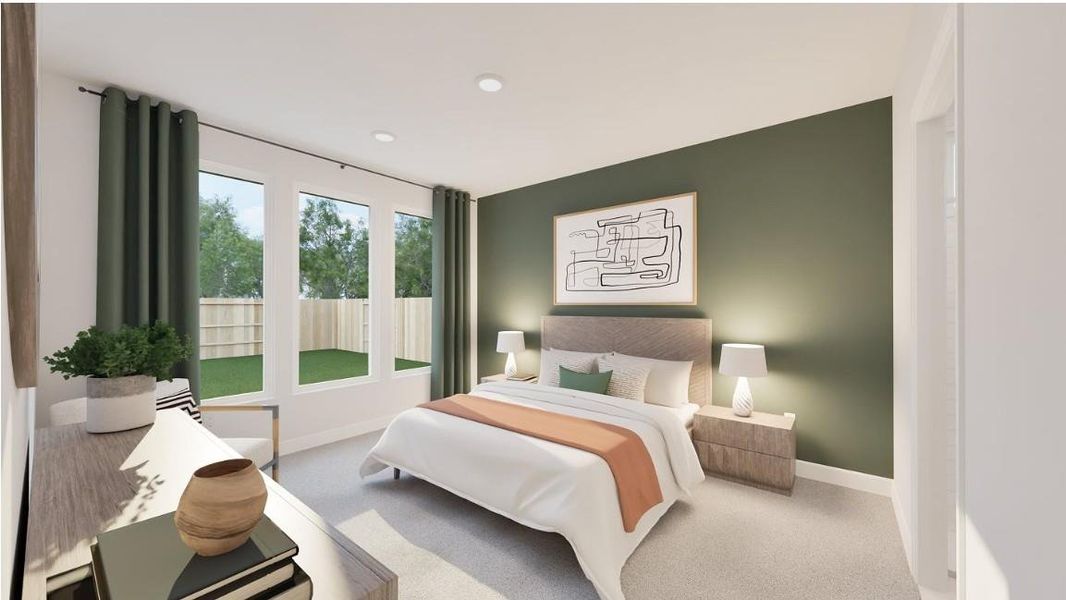 Pics are not of actual home.  They are a representative of a home of the same floor plan