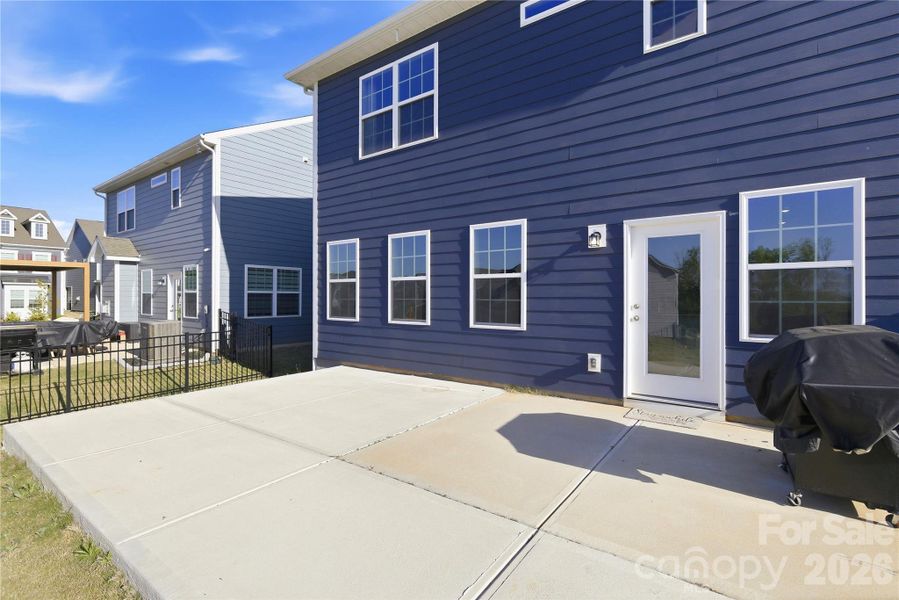 Exterior details and patio area of a home in Elizabeth, Fort Mill (Image 23).