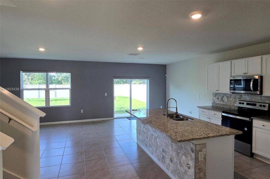 Furnished interior view inside a new home in , Davenport (Image 15).