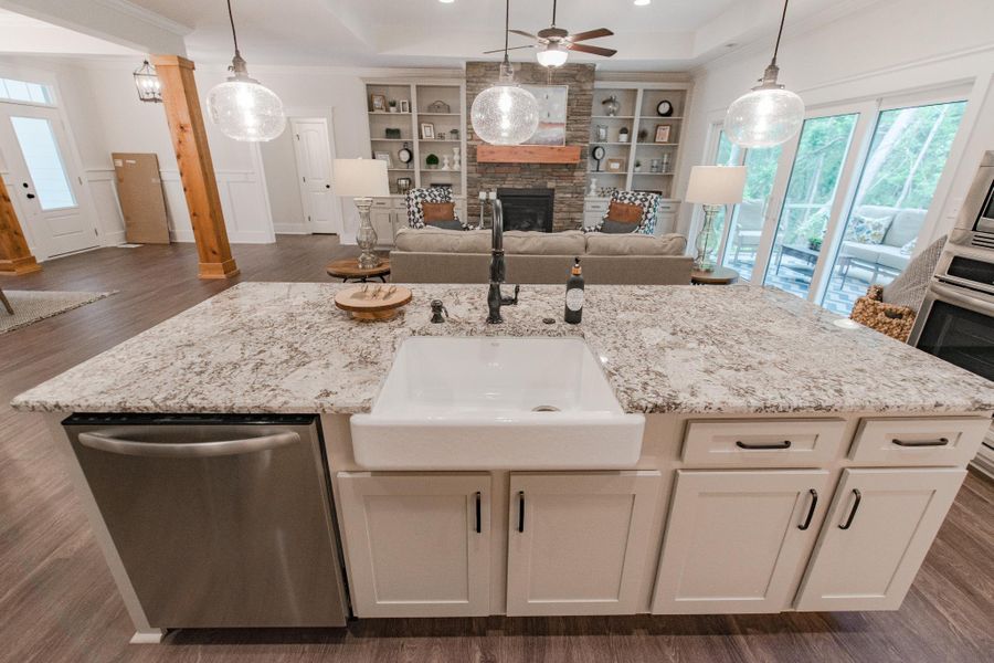 Representative furnished interior of a home built from the McKinley by Bill Clark Homes in The Sanctuary at Sunset Beach, Sunset Beach (Image 15). Representative furnished interior of a home built from the McKinley by Bill Clark Homes in The Sanctuary at Sunset Beach, Sunset Beach (Image 15).
