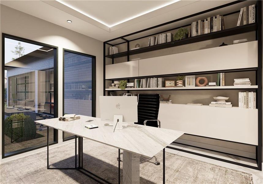 Furnished interior view inside a new home in , Conyers (Image 18). Furnished interior view inside a new home in , Conyers (Image 18).