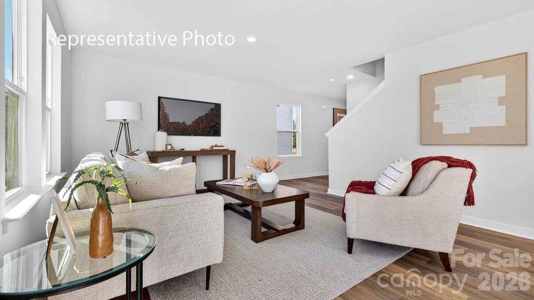 Furnished interior view inside a new home in Fergus Crossing, York (Image 10).