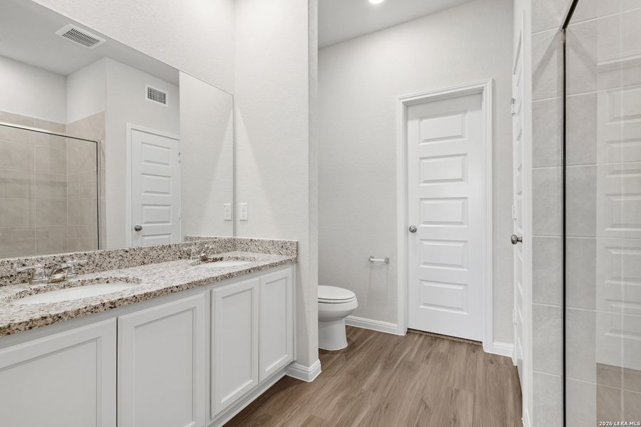 Furnished interior view inside a new home in Cinco Lakes, San Antonio (Image 11).