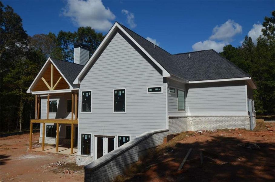 In-progress construction of a new home in , Bogart, GA (Image 23).