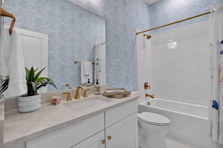 Furnished interior view inside a new home in , Summerville (Image 39).