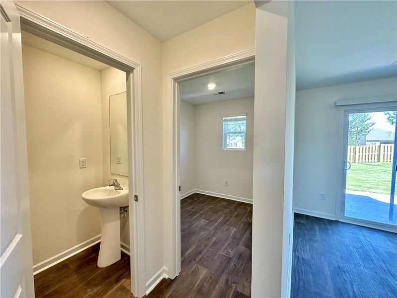 Spacious, unfurnished interior of a new home in Champions Village at Cherry Hill, Pendleton (Image 11).