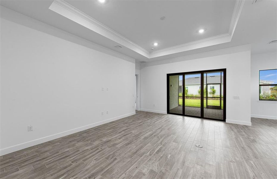 Spacious, unfurnished interior of a new home in Del Webb Catalina, Lakewood Ranch (Image 31). Spacious, unfurnished interior of a new home in Del Webb Catalina, Lakewood Ranch (Image 31).