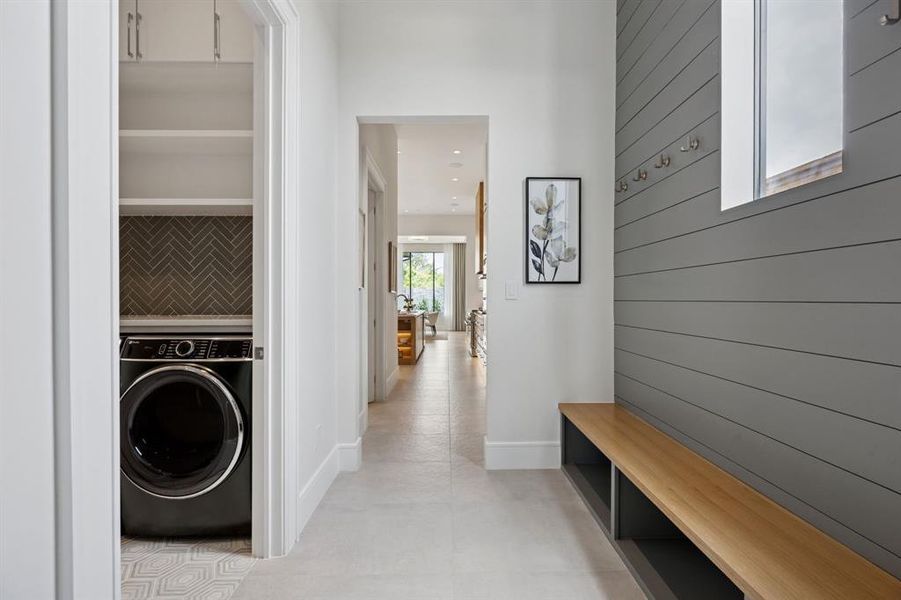 Furnished interior view inside a new home in Avadene at Las Colinas, Irving (Image 23).