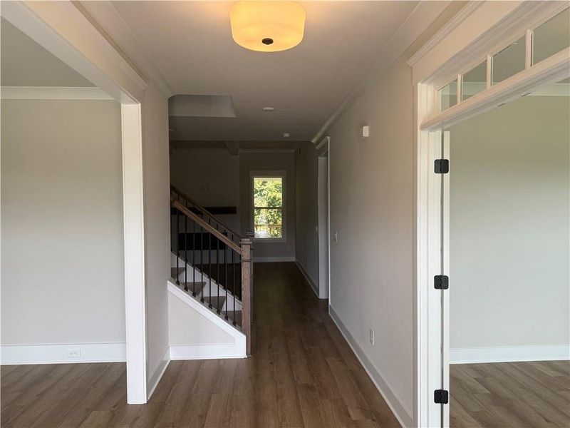 Spacious, unfurnished interior of a new home in Rosewood Lake Estates, Hoschton (Image 80).