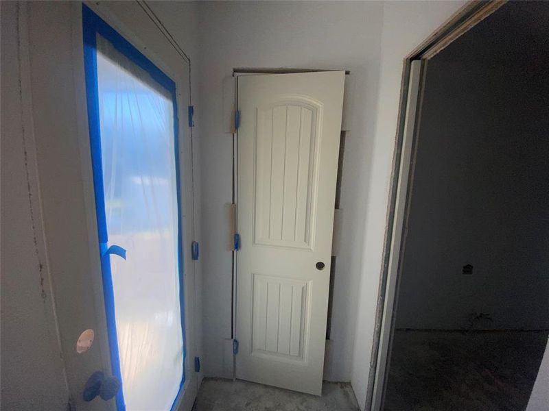 Utility on the Left Back Door on Right