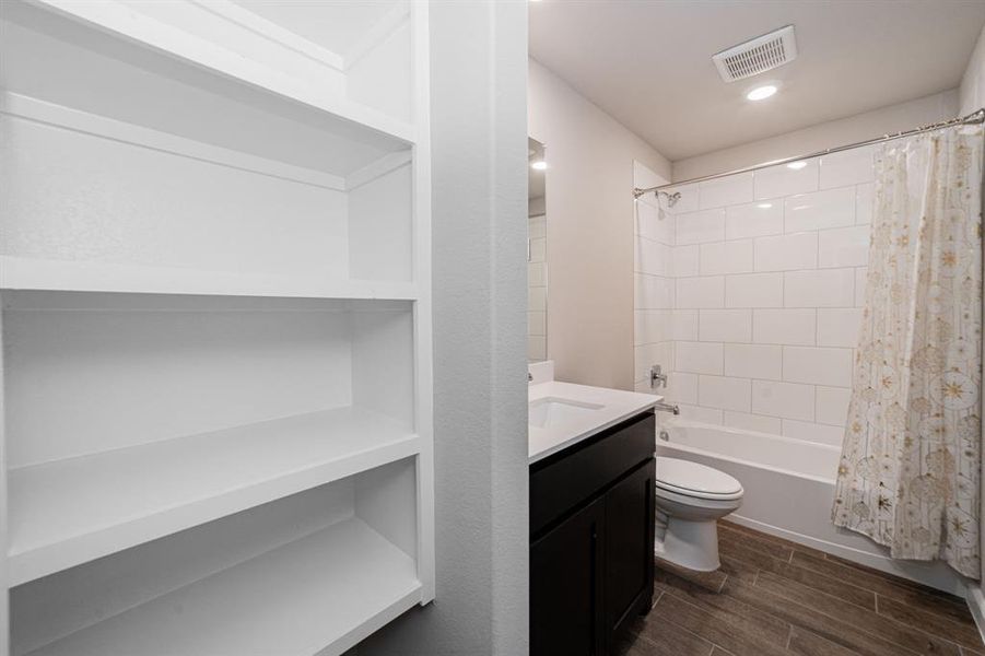 3rd bathroom upstairs