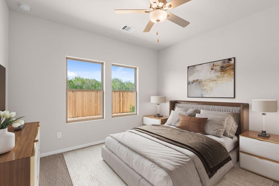 Furnished interior view inside a new home in Laurel Landing, Alvin (Image 5).