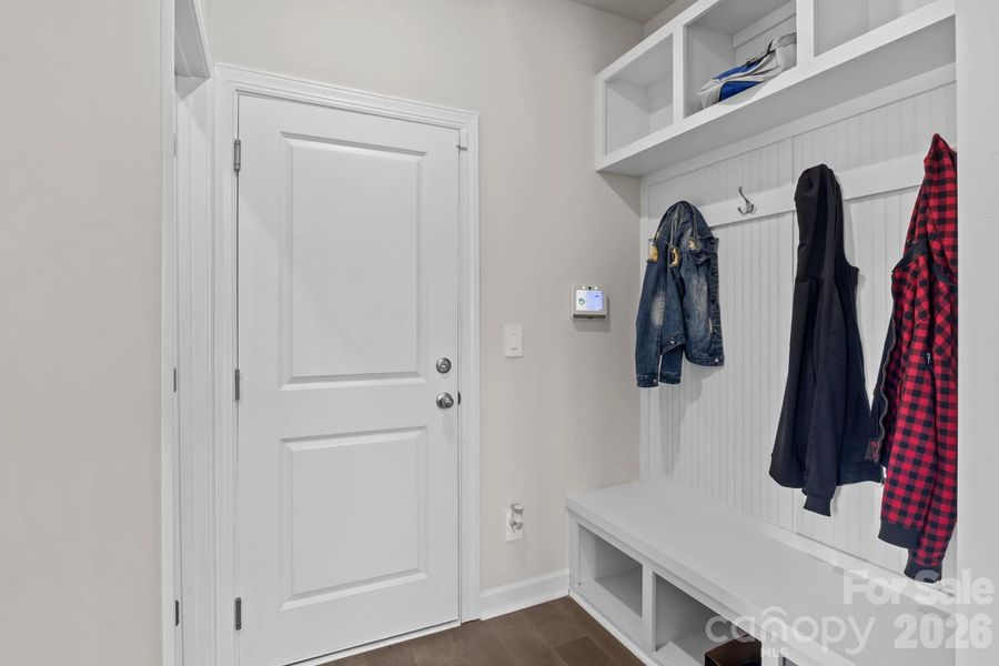 Furnished interior view inside a new home in Shepherds Landing, Mooresville (Image 17).