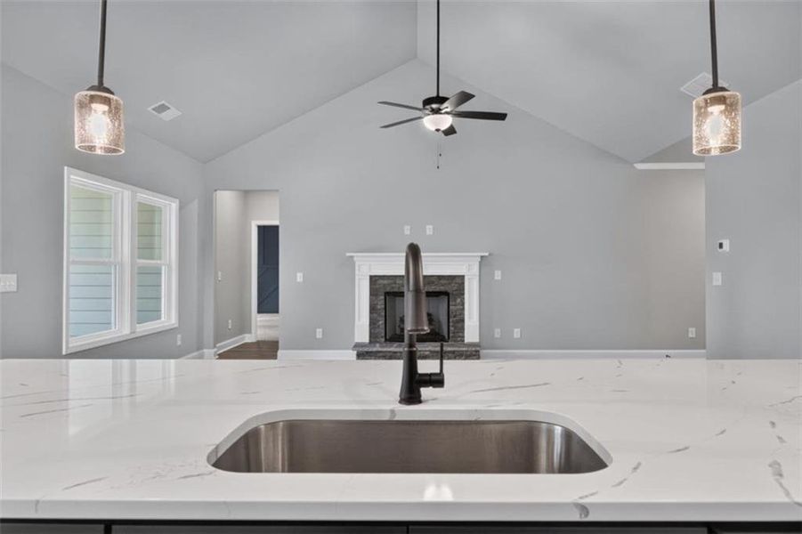Close-up of interior finishes inside a home in , Winston (Image 14). Close-up of interior finishes inside a home in , Winston (Image 14).