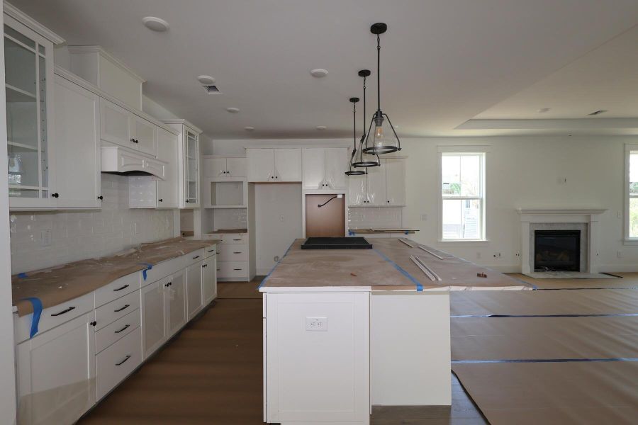 In-progress construction of a new home in Liberty Hill Farm, Mount Pleasant, SC (Image 19).