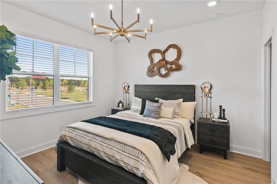 Furnished interior view inside a new home in Waterhaven, Cumming (Image 19).