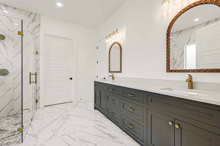 Furnished interior view inside a new home in , Conroe (Image 5).