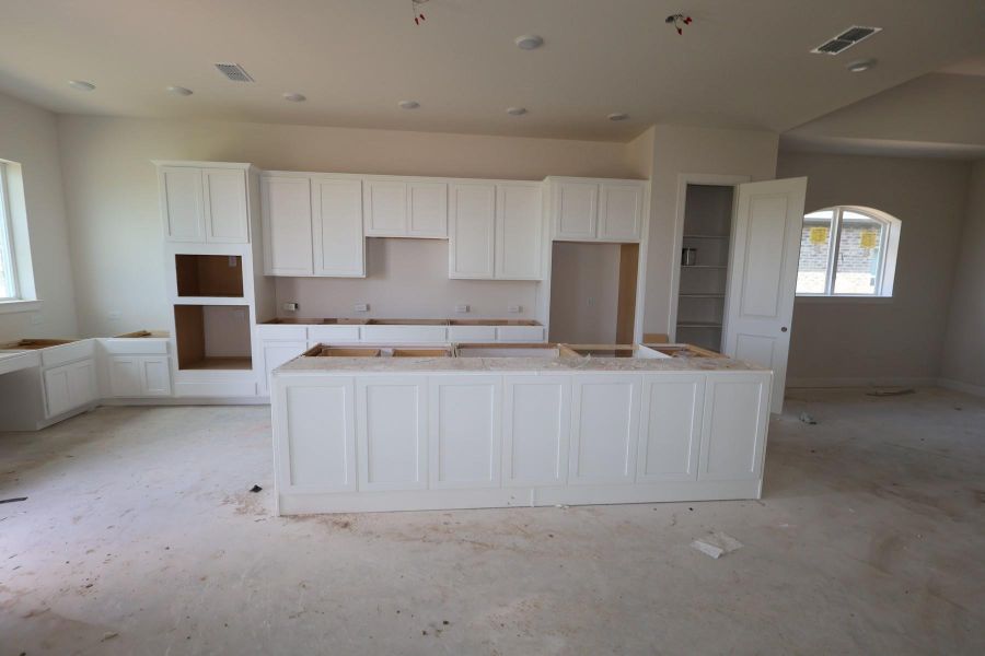 In-progress construction of a new home in Brookewater - Ascent Collection, Rosenberg, TX (Image 9).