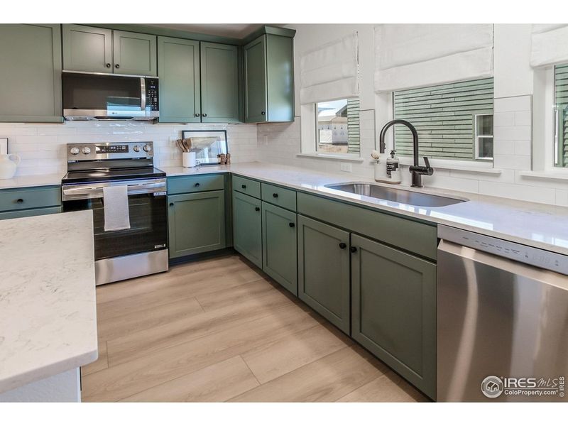 Furnished interior view inside a new home in Prairie Song Story Collection - Single Family Homes, Windsor (Image 34).