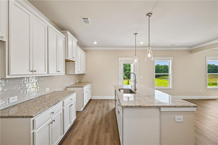Furnished interior view inside a new home in Mallard’s Landing, Jefferson (Image 6).
