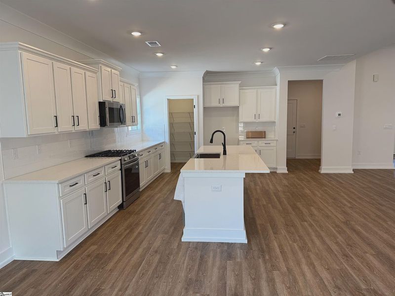 Furnished interior view inside a new home in Hidden Lake Estates, Greenville (Image 4).