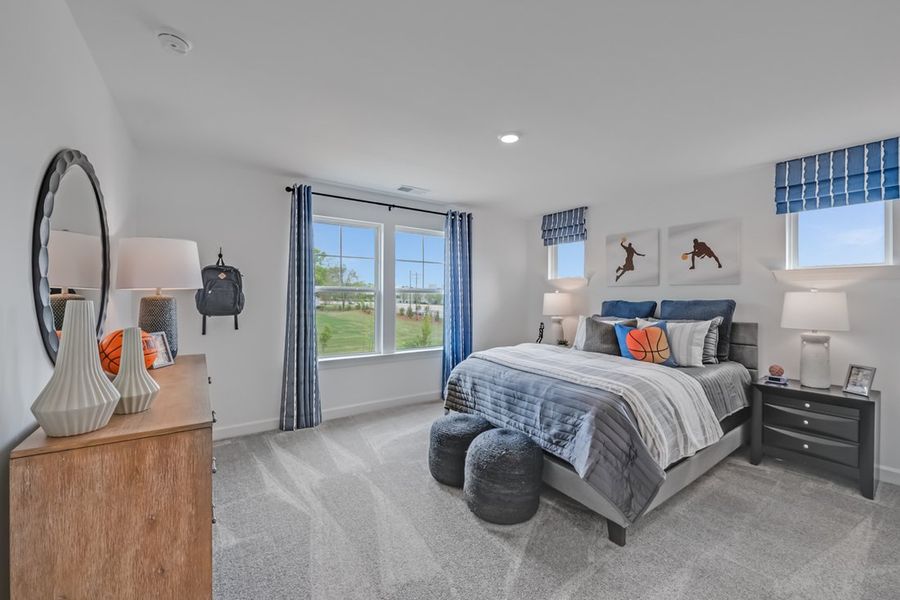 Furnished interior view inside a new home in Silverstone, Knightdale (Image 15).