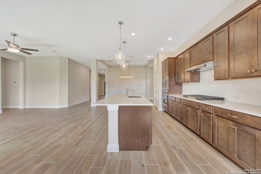 Furnished interior view inside a new home in The Crossvine 55’, Schertz (Image 12).