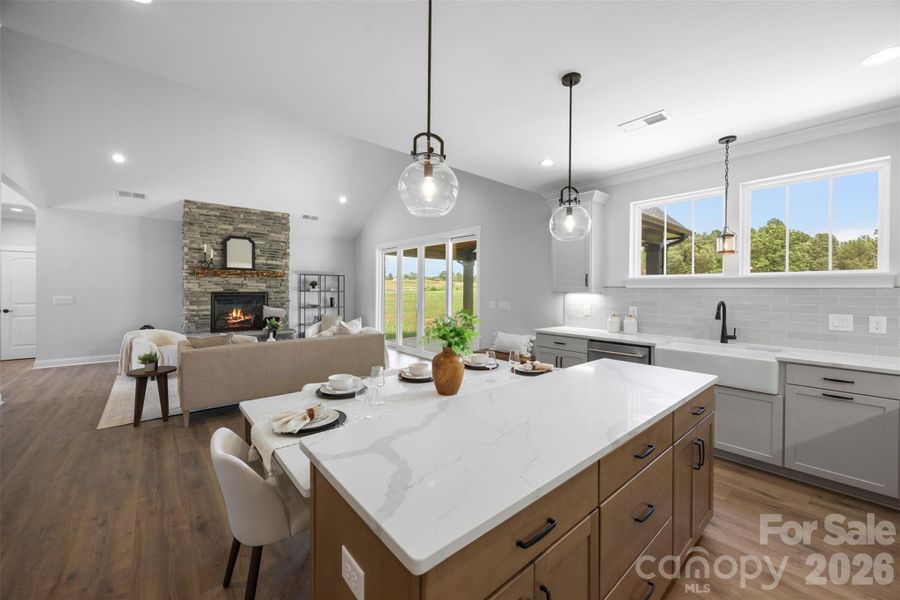 Furnished interior view inside a new home in , Lancaster (Image 11).