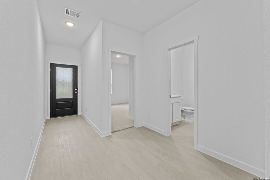 Spacious, unfurnished interior of a new home in Brookmill, San Antonio (Image 18). Spacious, unfurnished interior of a new home in Brookmill, San Antonio (Image 18).