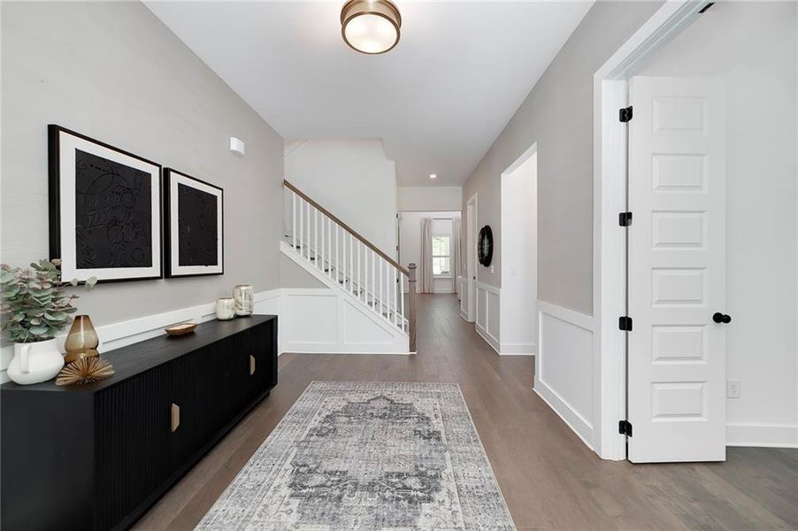 Furnished interior view inside a new home in Maddux Path, Cumming (Image 14).