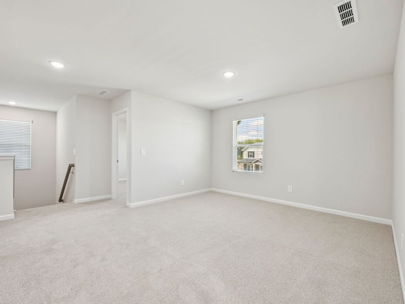 Spacious, unfurnished interior of a new home in Marshburn Landing - Signature Series, Wendell (Image 22).