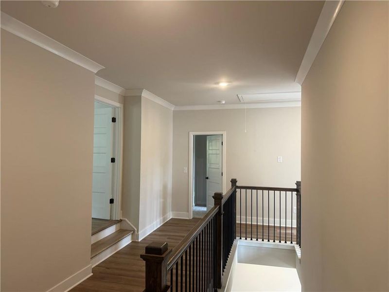 Spacious, unfurnished interior of a new home in Rosewood Lake Estates, Hoschton (Image 75).