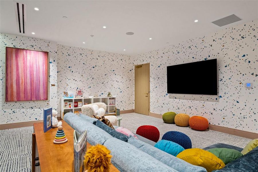 Furnished interior view inside a new home in , Tampa (Image 51).