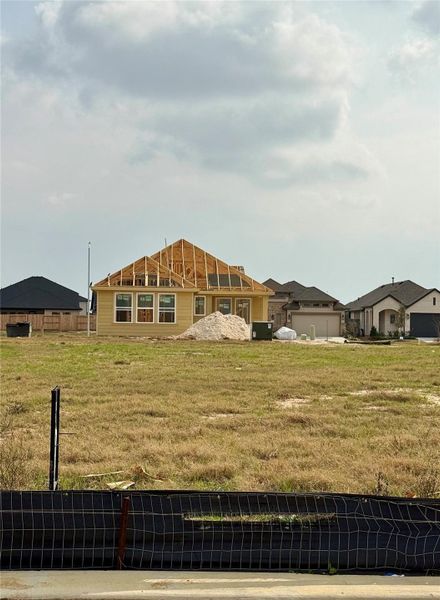 In-progress construction of a new home in Jubilee, Hockley, TX (Image 4).
