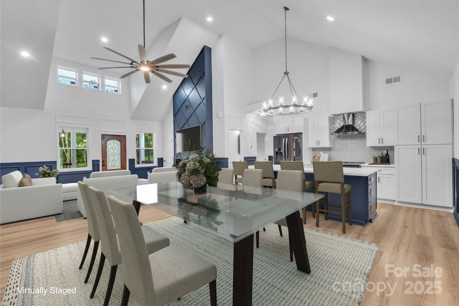 Furnished interior view inside a new home in , Shelby (Image 8).