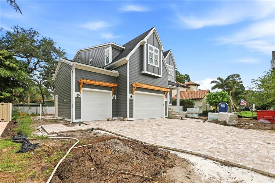 In-progress construction of a new home in , Tampa, FL (Image 15).