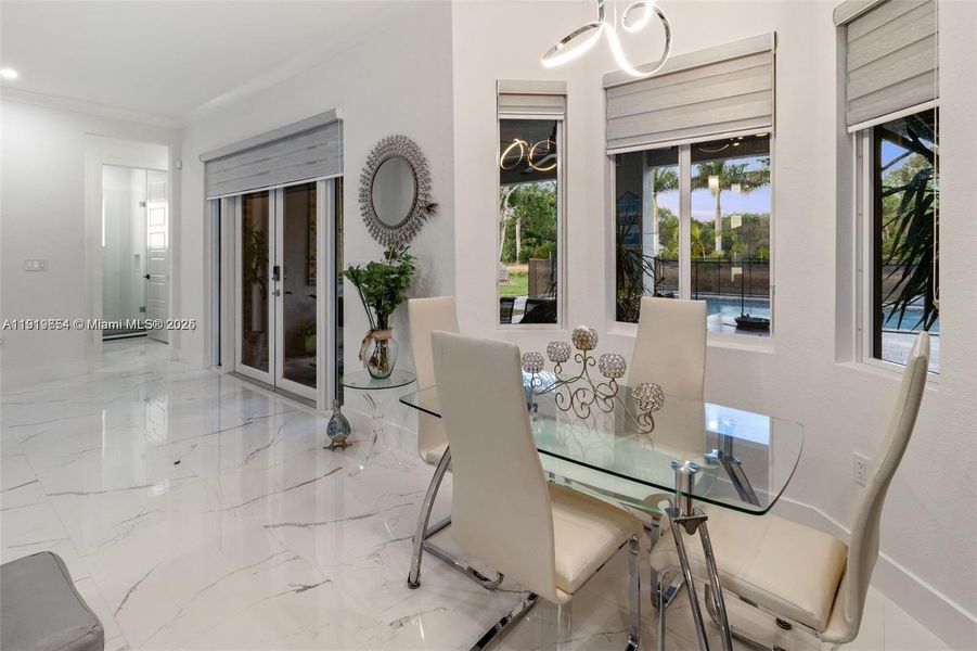 Furnished interior view inside a new home in , Homestead (Image 27).