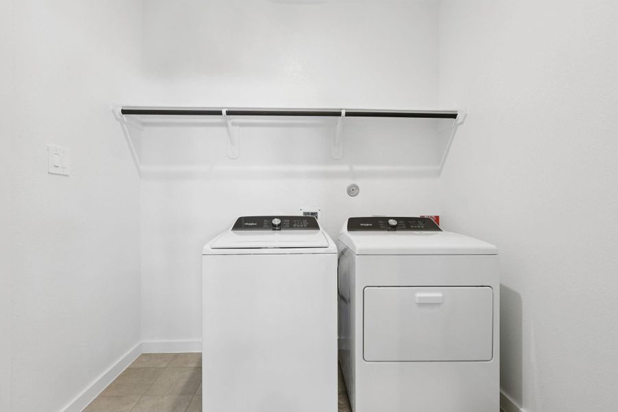 Photo is not of the actual home, but is an inspirational photo of builder’s model home and may depict options, furnishings, and/or decorator features that are not included