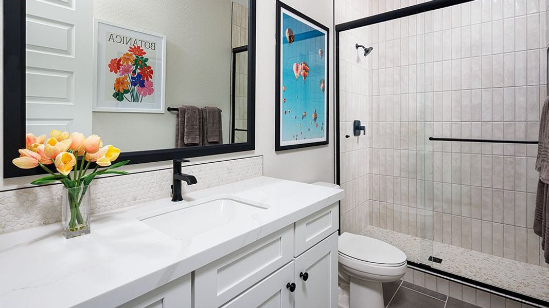 Furnished interior view inside a new home in Ladera Trails, Queen Creek (Image 14).