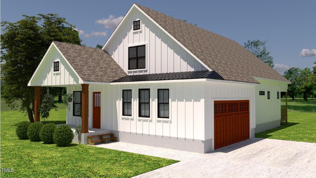 Marigold Side Elevation Rendering
